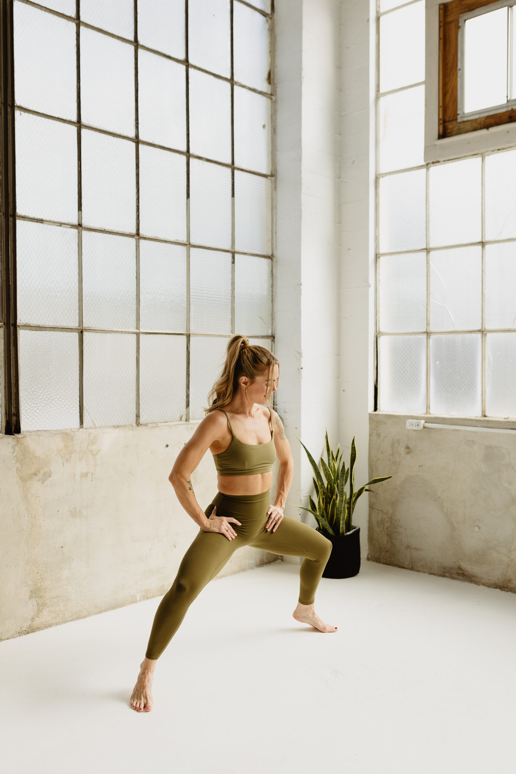 Woman flowing through Barre Eclipse class—proving Body Shaming is Big Business we’re opting out of